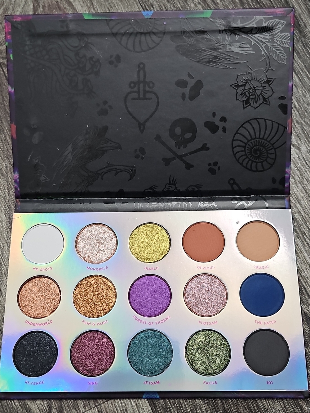 Colourpop Misunderstood ~ Villains Palette